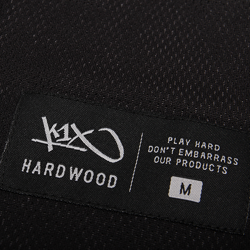 мужская черная футболка K1X Hardwood Double x Shooting Shirt 7200-0011/0010 - цена, описание, фото 2